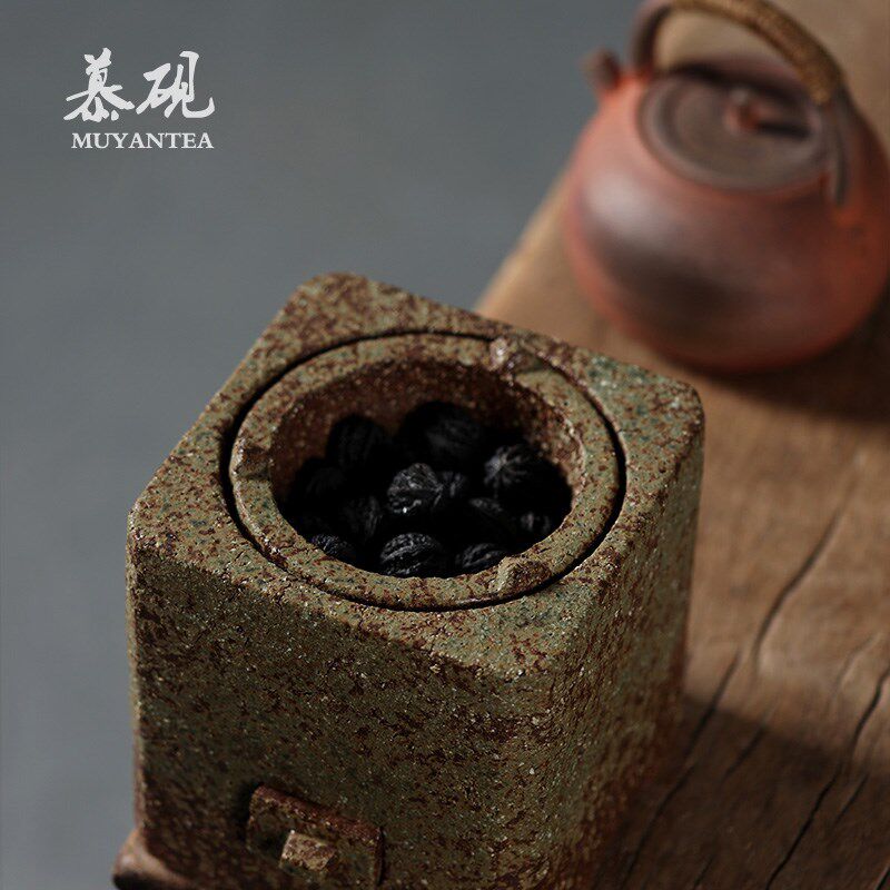 慕砚柴烧炭炉煮茶壶日式禅意粗陶围炉煮茶碳炉家用炭火炉煮茶炉
