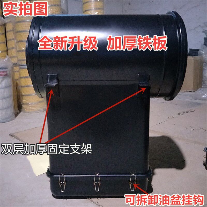 红岩杰狮C500C100新金刚空气滤芯空滤沙漠滤改油滤总成3252滤芯