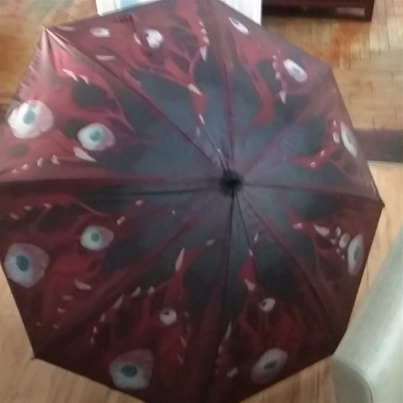 拟态伞痛伞月亮计划废墟图书馆脑叶公司周边自动雨伞长柄