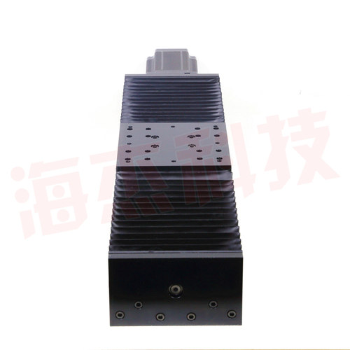 滑台模组重型风琴罩密封精密滚珠丝杠双线轨电动直线导轨H150BDF