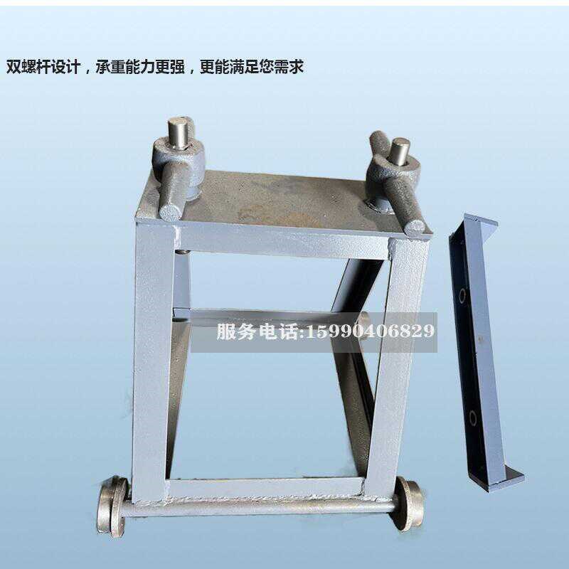 金属数控带锯床配件送料架4028附机架可调节加宽托料架托架机器凳
