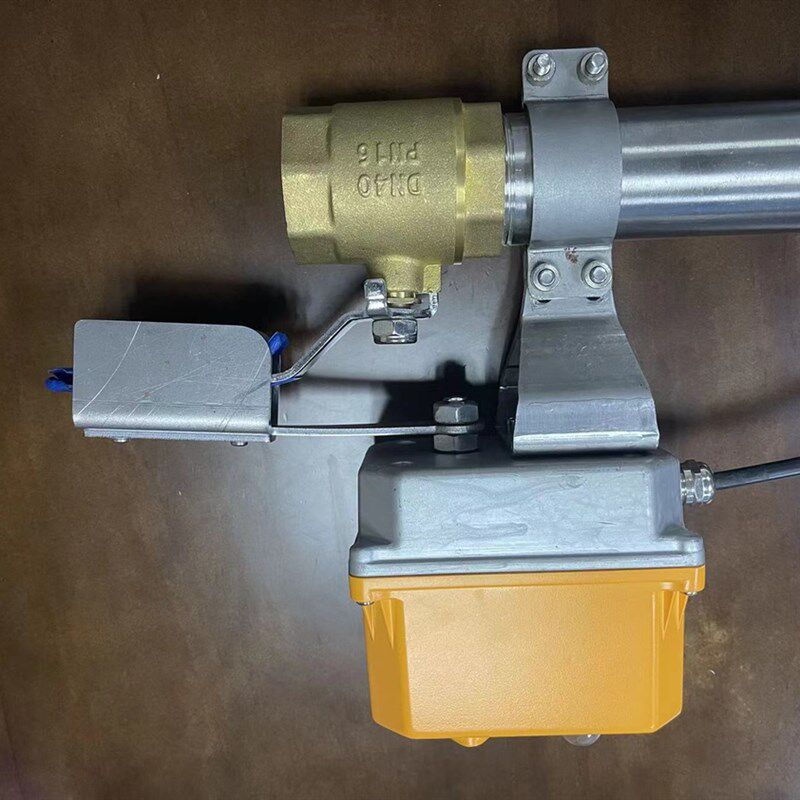 DN50球阀机械手自动切断阀液化钢瓶12V漏水漏气24V阀门控制器