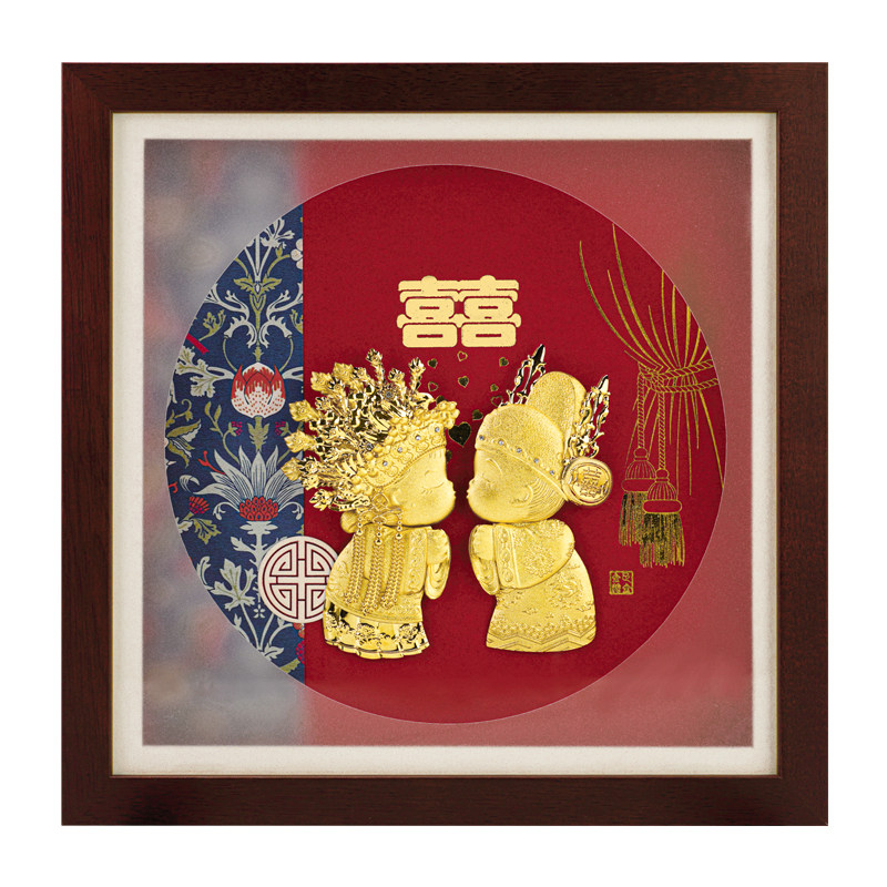 百年好合高档结婚礼物送新人闺蜜朋友新婚创意个性网红礼品精致