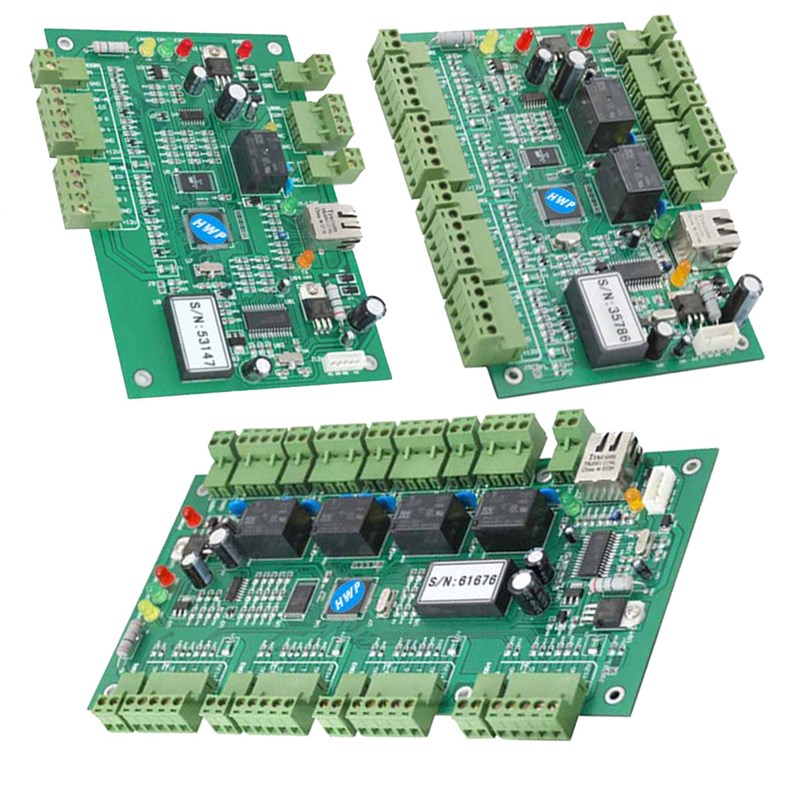 双门网路门禁控制器办公室多门控制板 IC电子锁Access Controller