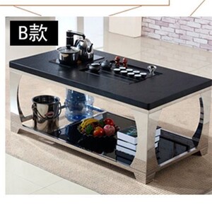 火烧石功夫茶几客厅办公茶几桌茶具套装禅艺泡茶茶台自动上水茶桌