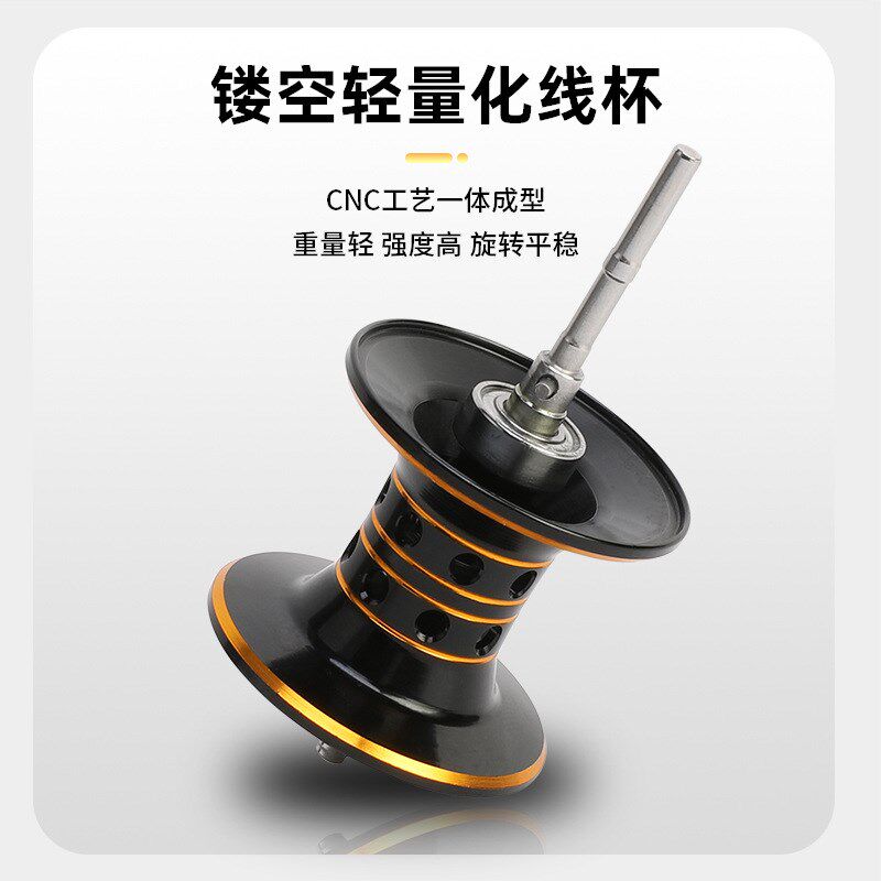 比灵斯P3水滴轮鱼线轮超轻远投防炸线磁性刹车打黑路Z亚渔轮渔具