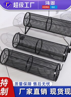 饰品店上墙金属单面五层发箍架洞孔板展示头箍架48厘米铁丝头扣架
