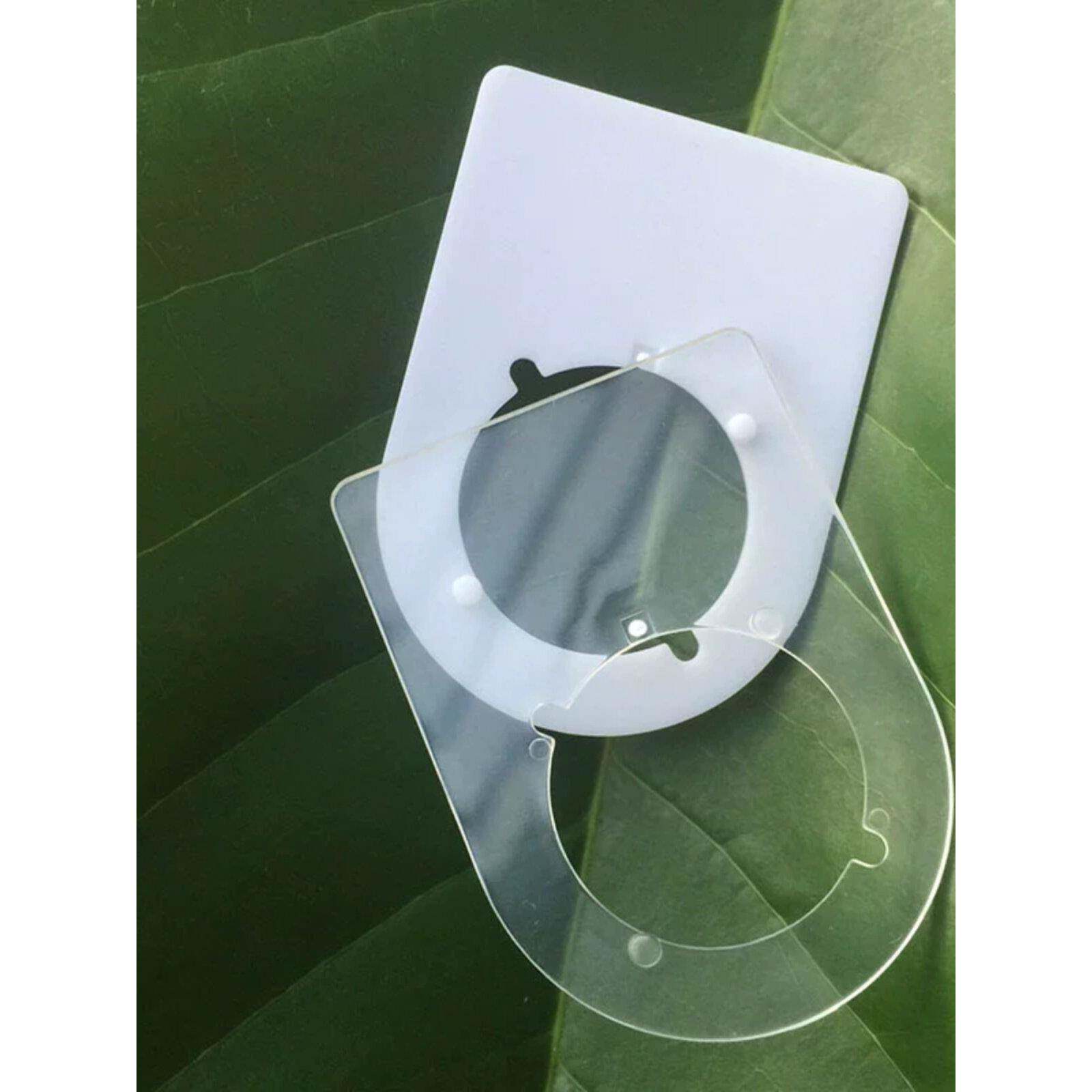 透明按钮标识框22mm适用于控制箱配电箱按钮开关指示灯100套/箱