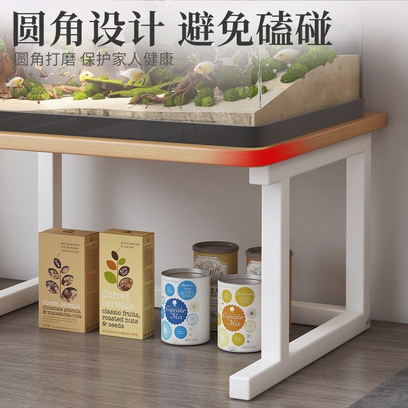 打印机置物架支架办公桌子双层台面分层收纳架增高架桌面鱼缸架子