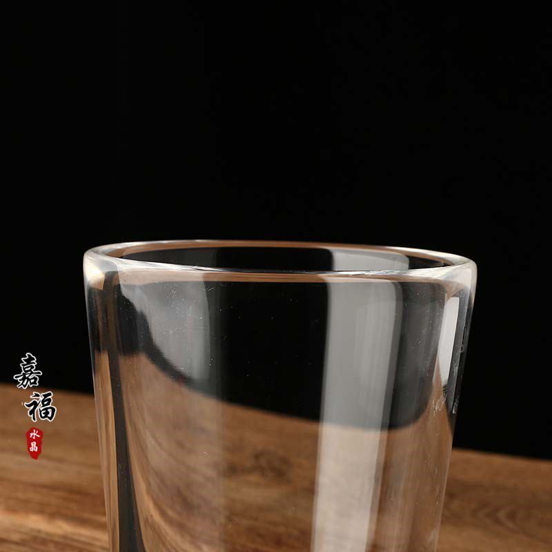 纯手工天然原石打磨大号水晶茶杯主人杯单杯品茗杯水杯酒杯茶具