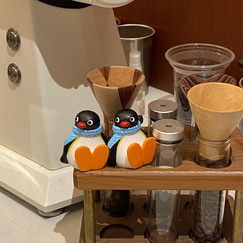 卡通pingu企鹅公仔摆件小玩偶娃娃桌面摆件装饰动物可爱创意礼物图片