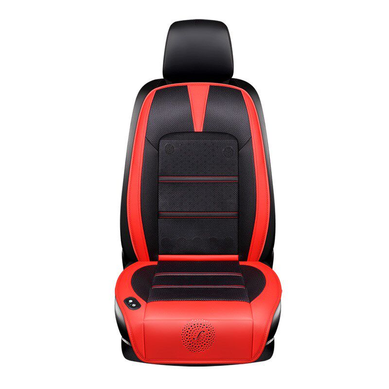 汽车通风坐垫座椅强力制冷按摩垫车用风扇吹风夏季凉垫12V24V
