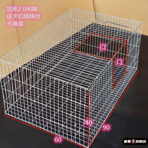 家用塑料养蛋鸡大号笼子成鸭鹅鸽子养殖场运输笼周转鸡筐小鸡笼