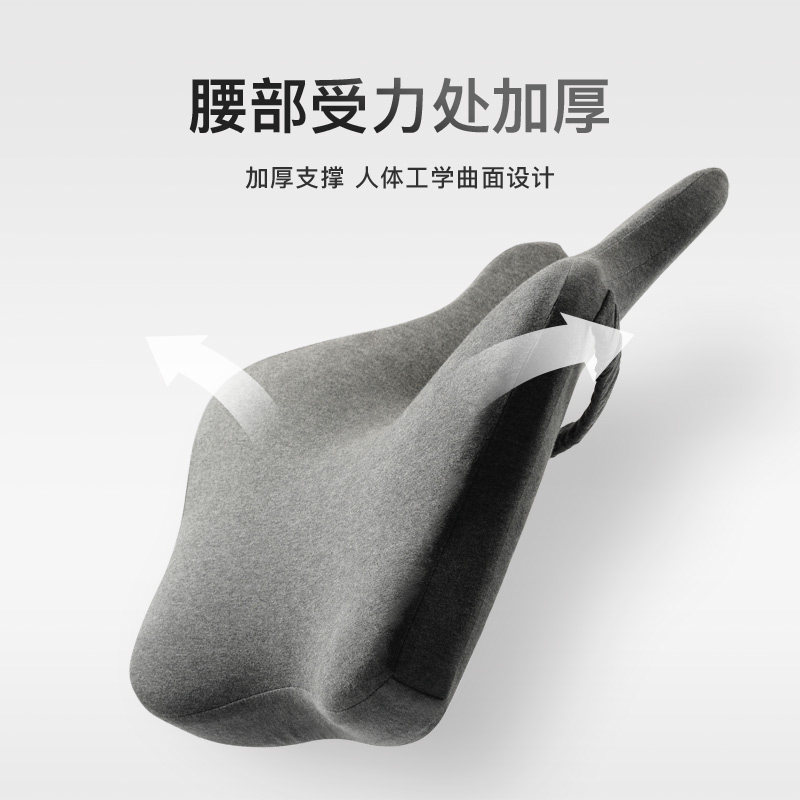 祺加靠垫靠枕办公室孕妇腰枕座椅靠背腰垫靠背垫椅子护腰汽车腰靠