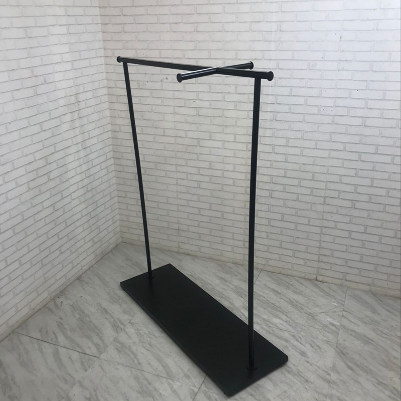 服装店展示架货架落地式挂衣架男女装店中岛柜挂衣服架子铁艺移动
