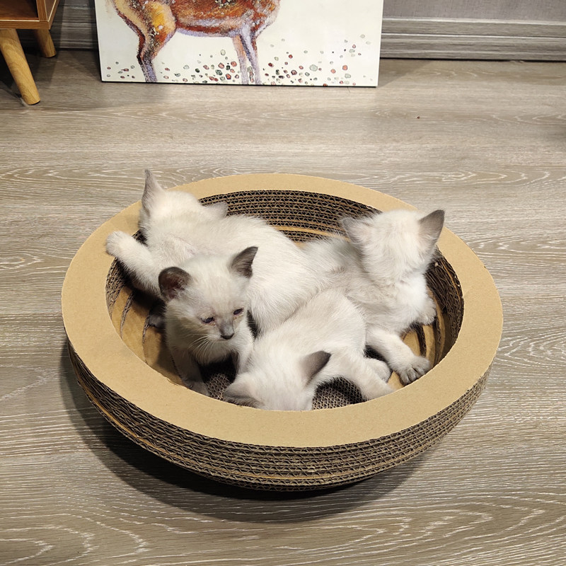 沙发猫抓板磨爪器豪华猫窝磨爪子猫咪抓挠玩具大号耐磨瓦楞纸猫抓