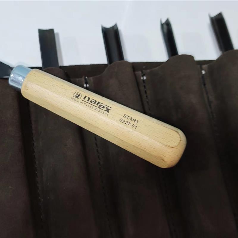 木工工具 套装 雕刻刀5件套 带收纳 Narex 堤旁树 6月上新