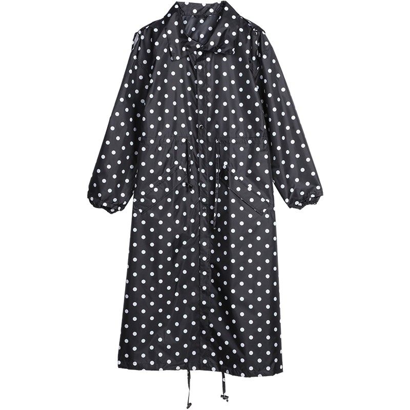 时尚加长雨衣加大宽松大码成人男女长款徒步旅行玩水服薄风衣外套
