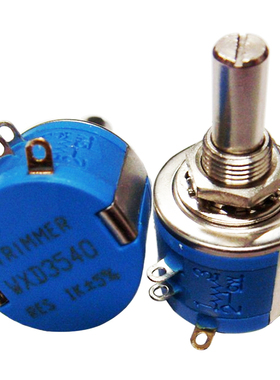 WXD3540s 3540S-1K 2K 3K 5K 4K7 3.3K 2.2K 多圈精密线绕电位器