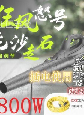 吹风机暴风机大功率强力除尘风机吹尘枪吹落叶鼓风机道路清扫吹扫