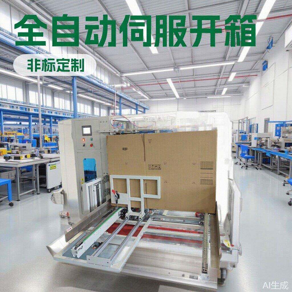 非标订制开箱机加大型纸箱成型封
