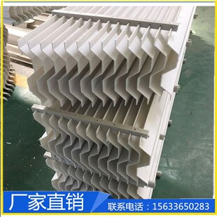 脱硫塔PP管束湍流器除雾器除沫网玻璃钢喷淋塔不锈钢折流板挡水板