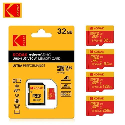 MicroSD Card Red Memory Card Class10 32GB 64GB 128GB 256GB U
