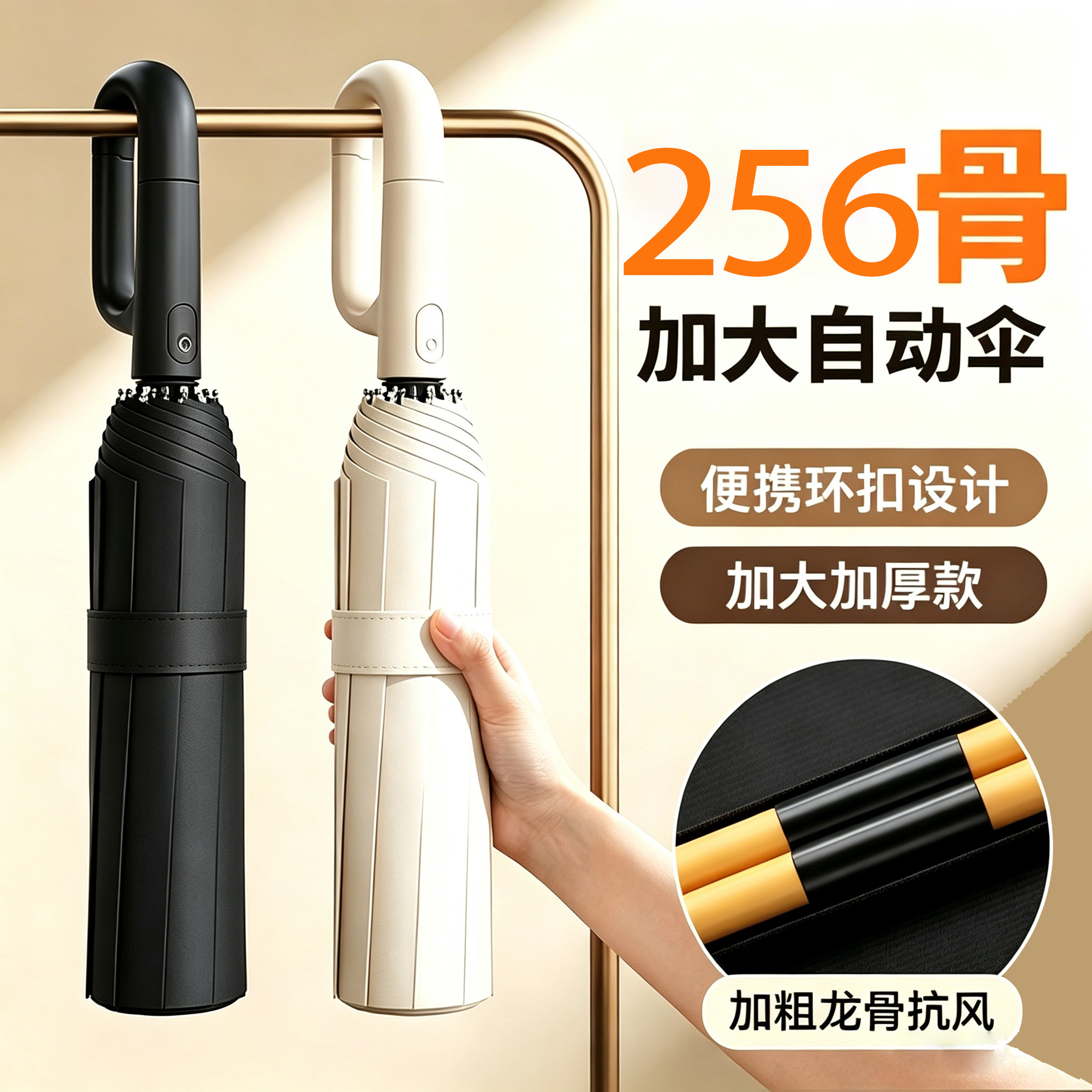 只换不修【365天质保】环扣雨伞图片