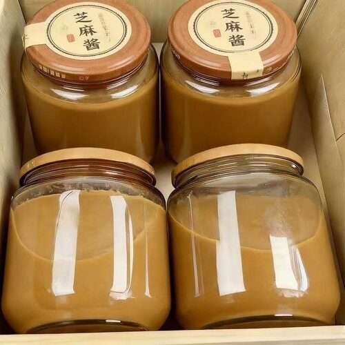 新店开业】纯芝麻酱特级好原料花生必备火锅必备现磨手工凉皮麻酱
