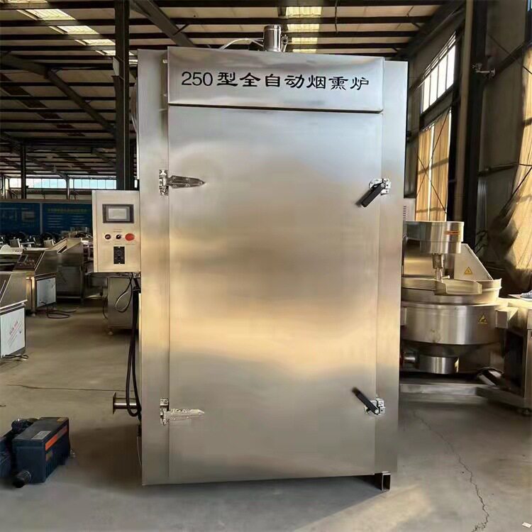 供应凯成良才机械新款300型全自动烟熏炉 多能烟熏炉