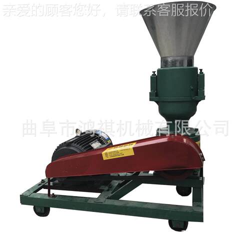 百色小型散养禽类饲料机 机械秸秆机 小型饲料机