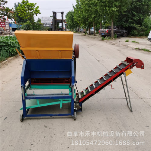 家用小型鲜花生摘果机  干湿两用打花生机 花生摘果自动装袋机