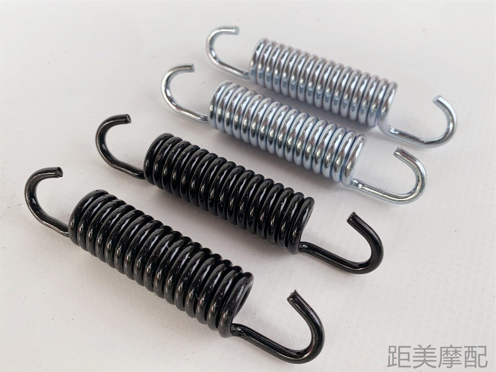 电动车摩托车脚撑弹簧停车架弹簧停车脚弹簧踏板车双脚撑拉簧包邮