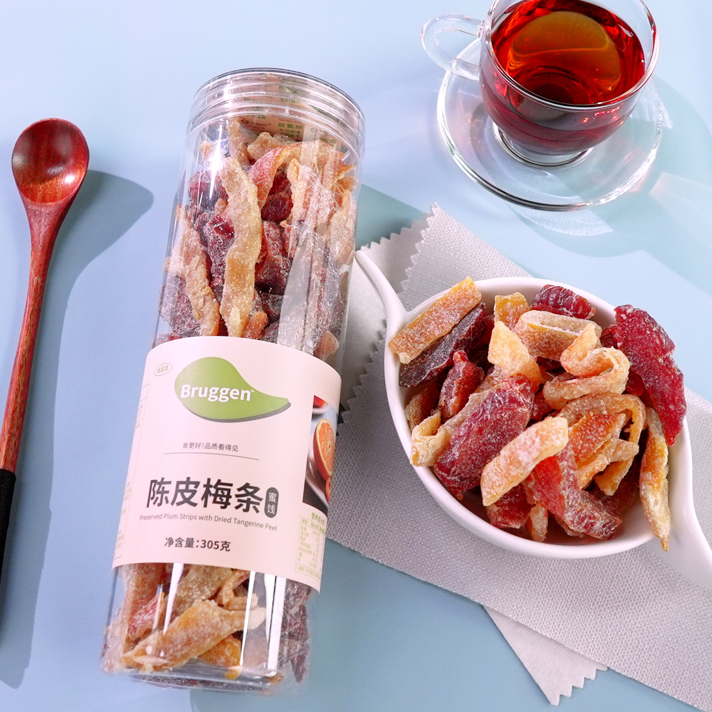迪瓦克陈皮梅条305克酸甜适中古法工艺凉果类解馋办公室年货零食,零食/坚果/特产,梅类制品,淘宝优惠券,粉丝福利购,淘宝优惠卷