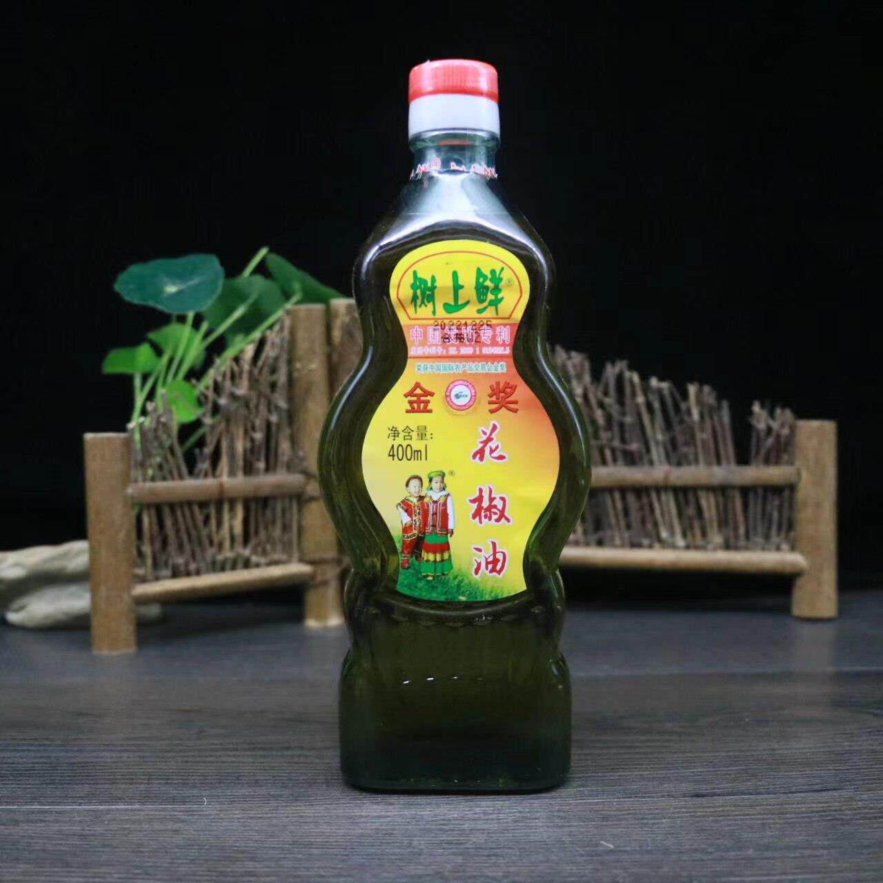四川重庆特产树上鲜花椒油400ml130ml米线 线麻辣烫拌面 面火锅专