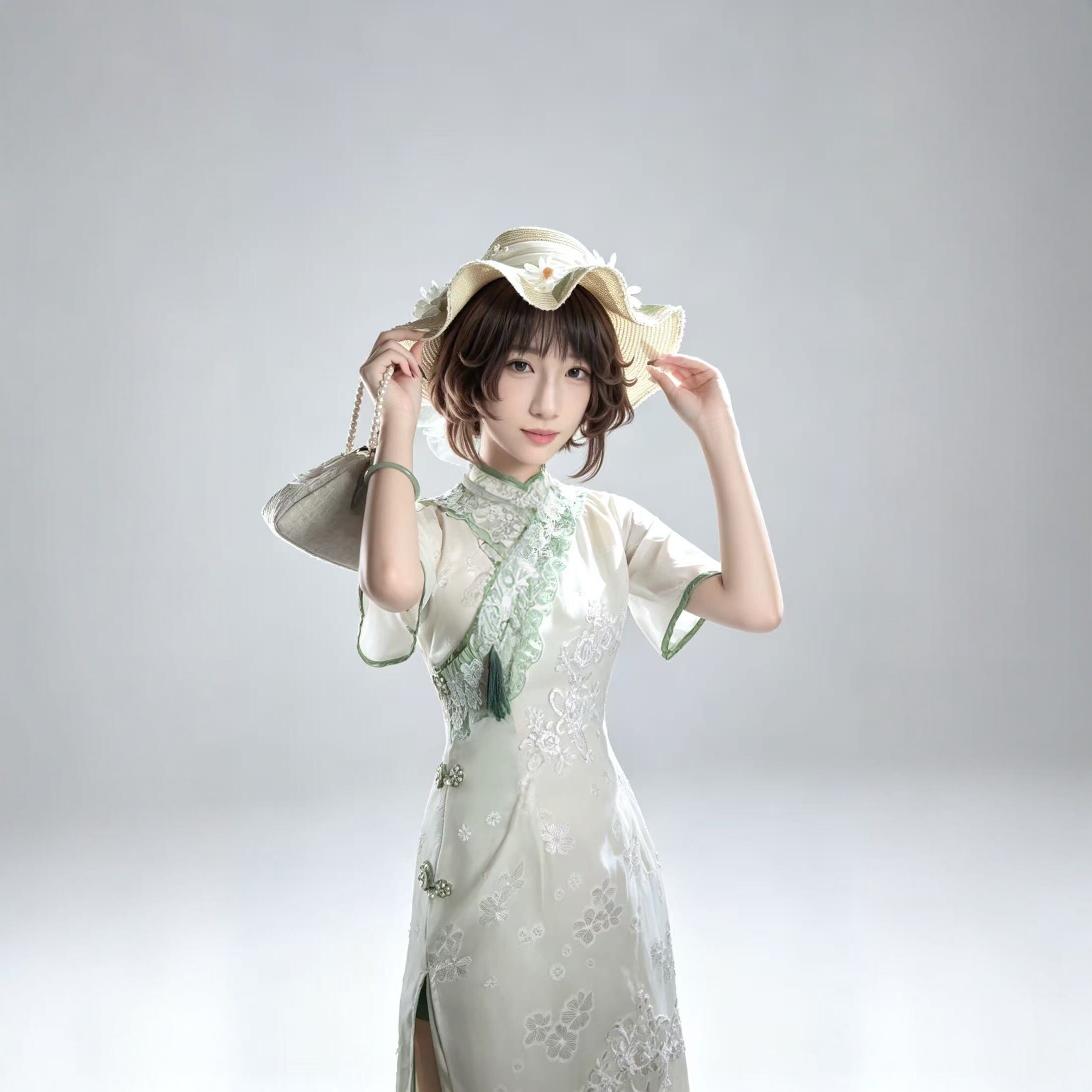 园丁初晴cos服第五人格相约西子湖畔动漫周边旗袍cosplay女装全套