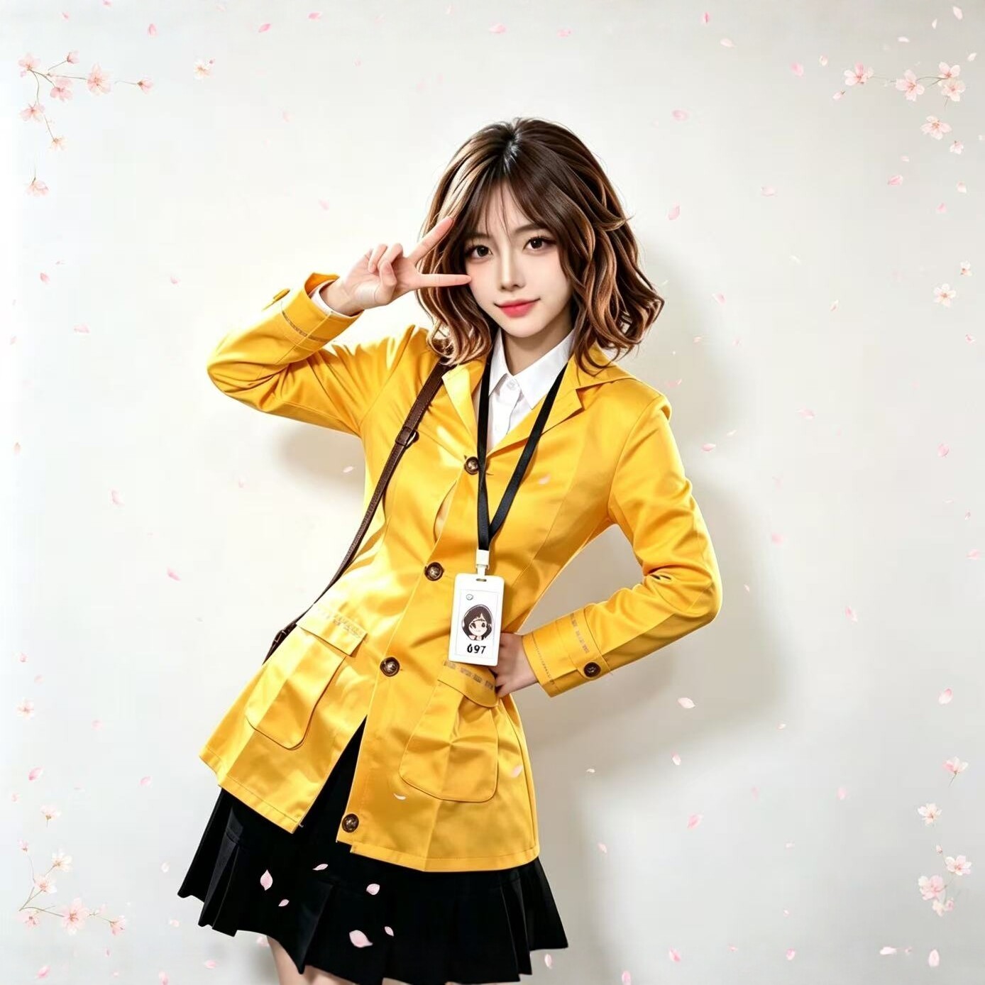小黄cos服超自然行动组全套图片