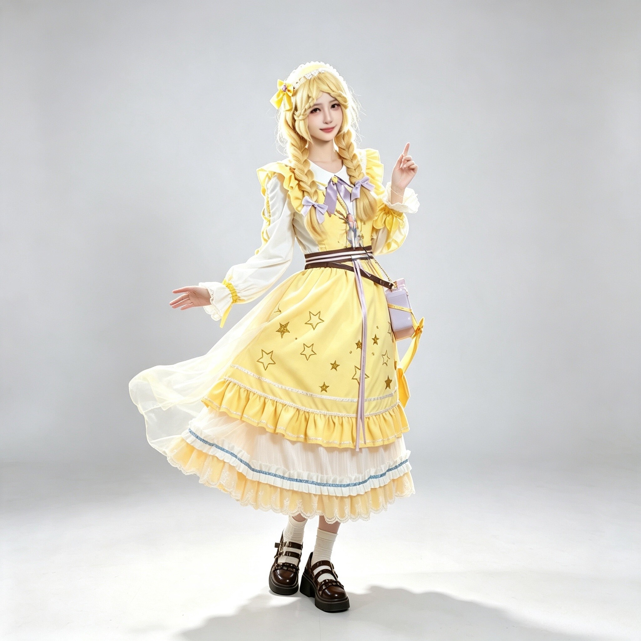 安妮cos服第五人格玩具商咫尺微光游戏周边二次元同款服装假发