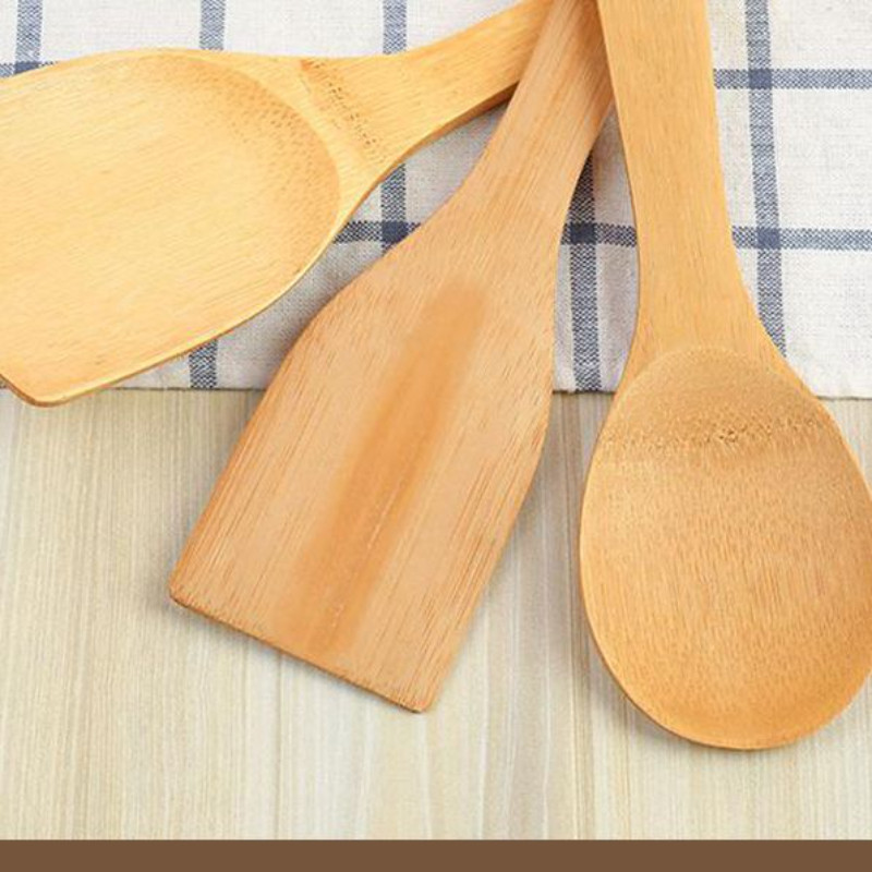竹制新款上市优质锅铲家用厨房不粘锅炒菜铲煎铲饭勺耐高温竹锅铲