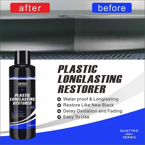 PLASTIC LONGLASTING COATING RESTORER DPRO 外部塑料翻新剂