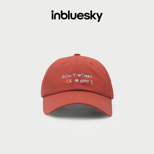 inbluesky秋冬宽檐复古棒球帽