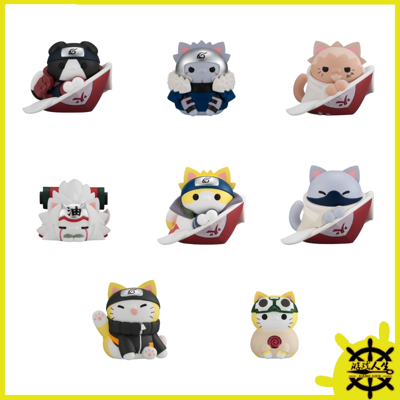 预定 MegaHouse MEGA CAT 火影忍者 火影忍喵 师徒之情