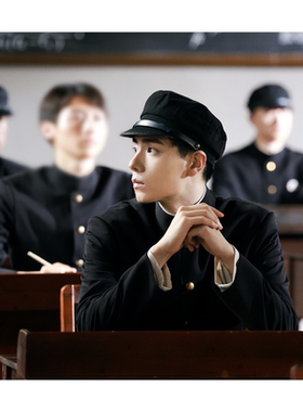 中山装套装民国学生装男五四青年装舞台话剧演出服诗朗诵表演服装