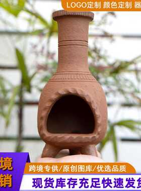 陶瓷香炉圣檀木鼠尾草燃烧托盘香锥陶瓷支架陶瓷工艺品香炉