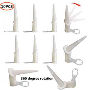 硅胶尖嘴 万向胶嘴360度玻璃胶尖嘴 45度塑料尖嘴caulking nozzle