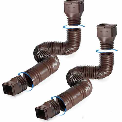 Drain Downspout Extende 雨水排水槽连接延长器 新品排水管