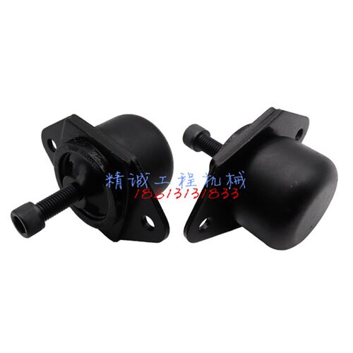 玉柴YC60/65/85/135-8驾驶室机脚胶减震胶块缓冲胶垫挖掘机配件