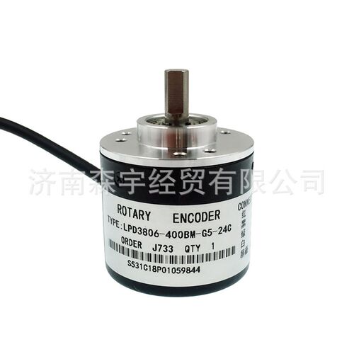 LPD3806-400BM-G5-24C 400脉冲6mm轴AB相增量式光电旋转编码器