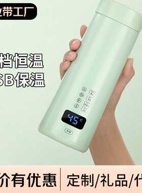 便携式烧水壶旅行烧水杯出差加热水杯迷你小型烧水壶不锈钢电热杯