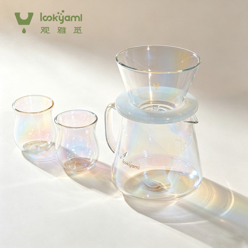 lookyami彩虹手冲咖啡器具套装